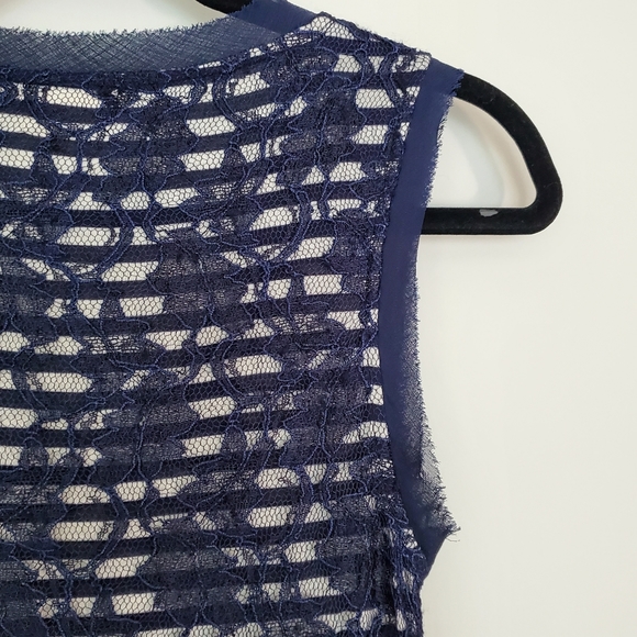 Anthropologie Meadow Rue Lace Overlay Tank - Picture 6 of 12